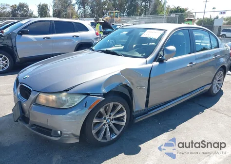 2011 BMW 328I из США, поврежденный, VIN WBAPH5C50BA445537